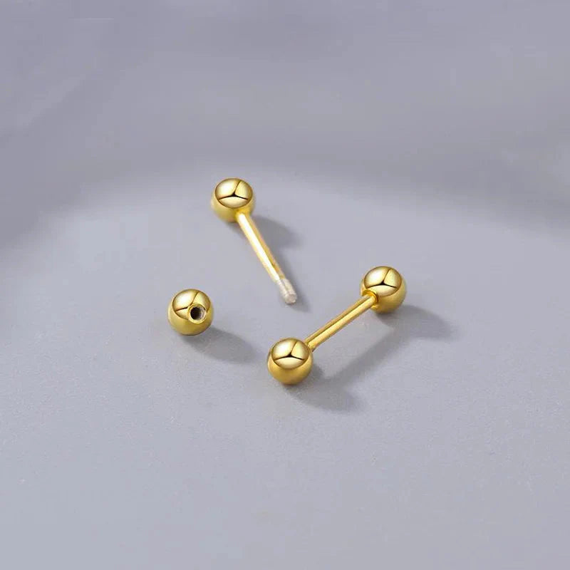 Dainty Y2K Ear Piercing Helix Daith Snug Earrings for Women 1PC Cartilage Tragus Clicker Septum Ring with Chain INS Jewelry Gift